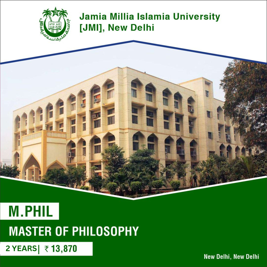 Jamia Millia Islamia University-[Jmi], New Delhi